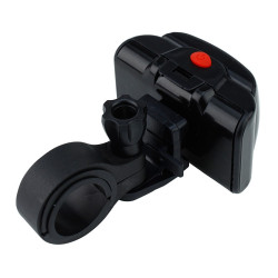 Far bicicleta LED COB 3W, 3 moduri iluminare, clema fixare