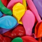 Baloane colorate latex, forma rotunda, 17 cm, set 100 bucati