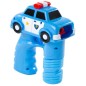Pistol baloane sapun, LED multicolor, forma masina Police cu sirena Pistol baloane sapun, LED multicolor, forma masina Police cu sirena