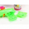 Pistol baloane de sapun, alimentare baterii, flacon solutie inclus