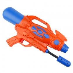 Pistol cu apa pentru copii, rezervor 1 litru, jet 9 m, ABS multicolor