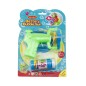 Pistol baloane de sapun, alimentare baterii, flacon solutie inclus