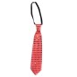 Cravata luminoasa LED RGB cu paiete, textil, 3 moduri iluminare, 33 cm