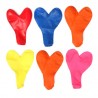 Baloane forma Inimioara gigant, multicolore, latex, set 20 bucati