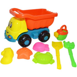 Camion cu accesorii pentru nisip incluse