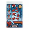 Propsuri foto Spiderman pentru petreceri copii, 8 piese, suport tip bat