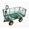 Carucior gradina, cadru metalic, maxim 544 kg, roti pneumatice, rabatabil