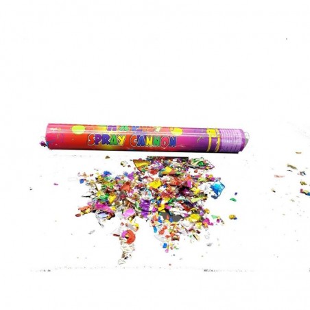 Confetti multicolore pentru petreceri, tun 60 cm