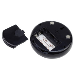 Ceas digital LED cu touchscreen, temperatura, umiditate, alarma, magnet fixare