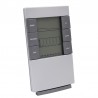 Statie meteo LED cu ceas, higrometru, calendar, alarma, 14 cm