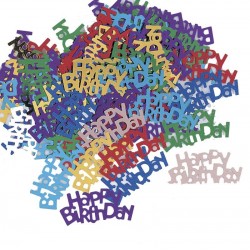 Confetti Happy Birthday Party, multicolore, punga 20 g