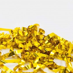 Tun confetii 80 cm, fasii aurii, pentru petreceri si aniversari