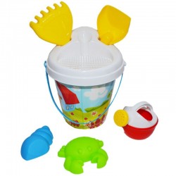 Galetusa pentru nisip cu stropitoare si forme