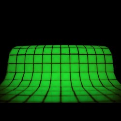 Mozaic fosforescent verde pentru decor glow in the dark, 30x30 cm