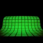 Mozaic fosforescent verde pentru decor glow in the dark, 30x30 cm