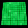 Mozaic fosforescent verde pentru decor glow in the dark, 30x30 cm