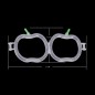 Ochelari luminescenti Apple's party, forma mar, dimensiune 17X13X7.5 cm