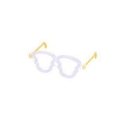 Ochelari luminescenti forma Skull, look party