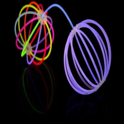 Accesorii minge luminescenta DIY, set 2 bucati