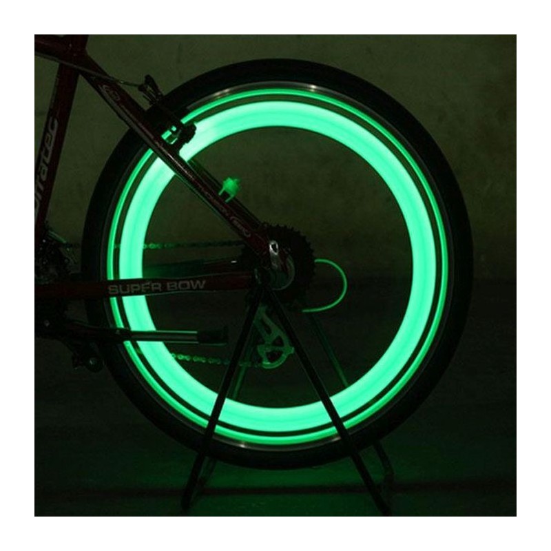 Lumina ventil tip licurici pentru roti, senzor miscare, set 2 bucati