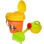 Set jucarii nisip cu galeata in forma de inima, stropitoare si accesorii