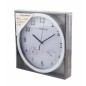 Ceas de perete, afisaj analog, termometru, higrometru, 25 cm, Esperanza Lyon