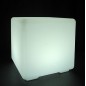 Cub taburet LED RGB, control telecomanda, IP65, 40x40 cm