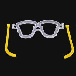 Ochelari luminescenti forma Skull, look party
