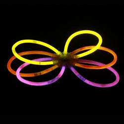 Minge luminoasa glow, diametru 15 cm, jucarie DIY efect luminos multicolor