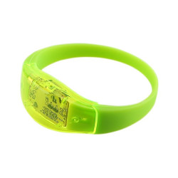 Bratara telecomandata luminoasa RGB, 3 moduri iluminare, actiune telecomanda