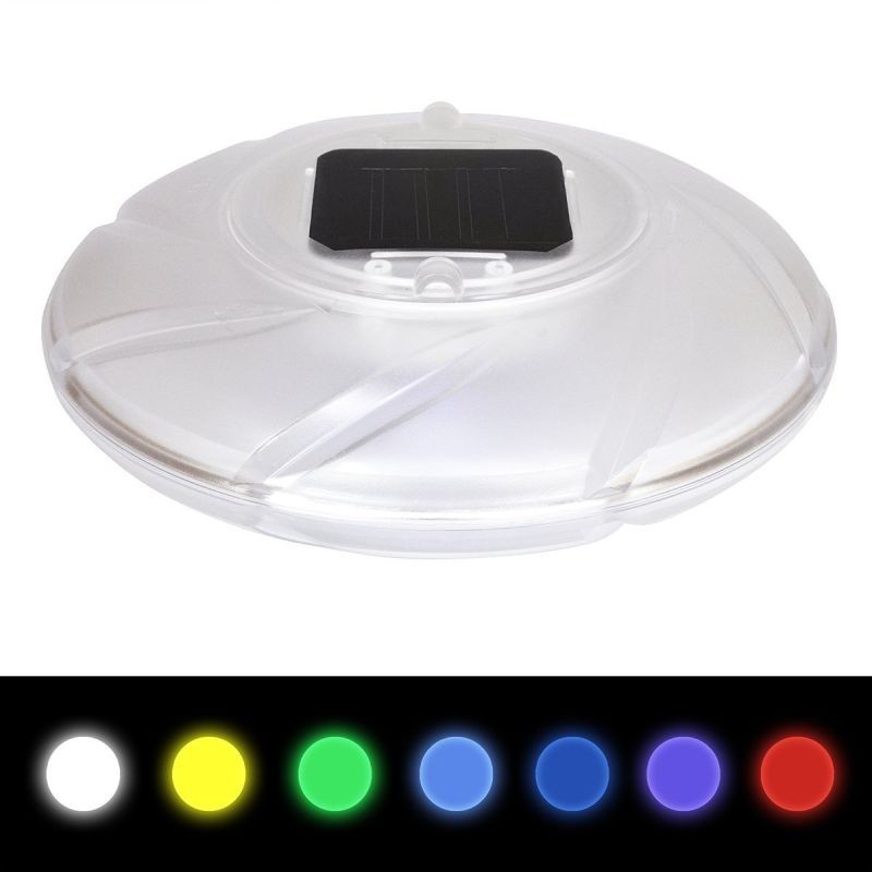 play Hip dispatch Lampa solara plutitoare, LED RGB, diametru 18 cm, IP68, ABS