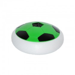 Minge muzicala LED Glide Ball, 18 cm, forma disc, minge pe perna aer