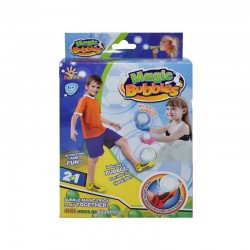 Set fotbal cu baloane de sapun, 5 accesorii incluse, joc copii