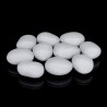 Pietre decorative fosforescente, diametru 4 cm, lumineaza glow albastru, 10 bucati