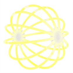 Minge luminoasa glow, diametru 15 cm, jucarie DIY efect luminos multicolor