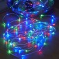 Fir pentru Bobo balon 30 LED-uri multicolore, alimentare baterii, 3 m