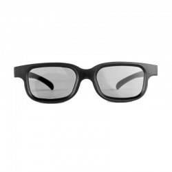 Ochelari 3D pasivi polarizati pentru cinema, lentila 0.2 mm, rama ABS