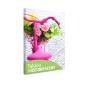 Tablou fosforescent Bicicleta Roz cu Flori, canvas 20x30 cm