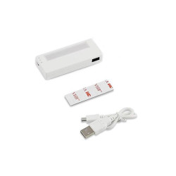 Lampa LED 0.6W pentru dulap, sertar, senzor miscare, 50 lumeni, acumulator