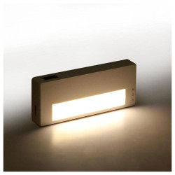 Lampa LED 0.6W pentru dulap, sertar, senzor miscare, 50 lumeni, acumulator
