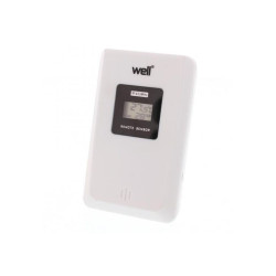 Statie meteo LCD wireless, afisare ora, functie alarma, interior si exterior, Well