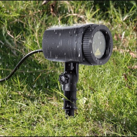 Proiector laser stelute luminoase verzi, 220V, exterior IP44