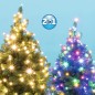 Ghirlanda cu LED-uri dual color, 2 moduri functionare, telecomanda, IP44