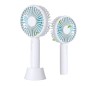 Mini ventilator cu difuzor aromaterapie, reincarcabil USB, portabil, 3 viteze