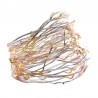 Ghirlanda micro LED-uri alb cald, cablu alama, interior/exterior