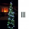 Instalatie luminoasa, 100 LED-uri, 8 programe, 7 m, interior/exterior