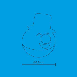 Glob cu LED Om de Zapada, alimentare baterii LR44, Home