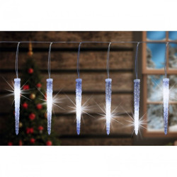 Ghirlanda luminoasa, decor turture de gheata, IP44 interior/exterior