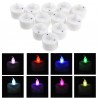Candela cu led multicolora