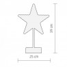 Decoratiune cu LED-uri, 39 cm, lumina alb cald, alimentare baterii, interior